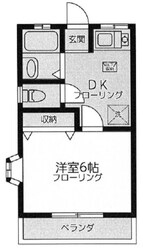 リーフハウスの物件間取画像